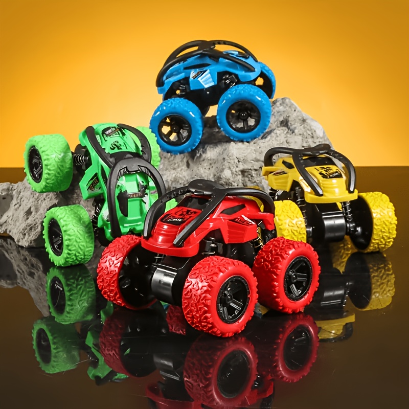 Colorful Macaron Monster Truck Toys